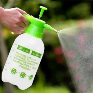 Hand Held Sprayer Bottle Pump Adjustable Pressure Watering Can 2l Air Pressure Portable