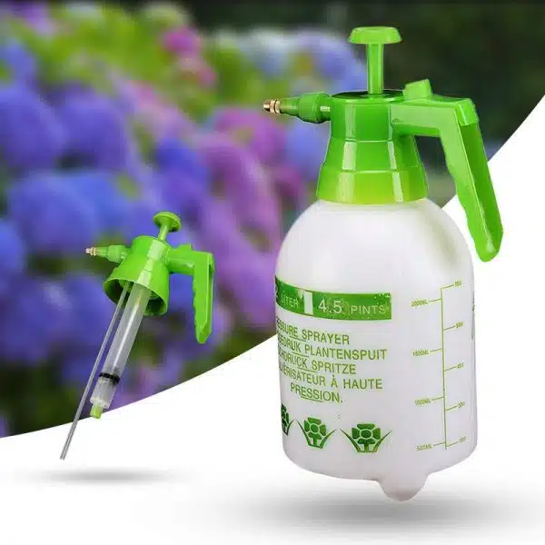 Hand Held Sprayer Bottle Pump Adjustable Pressure Watering Can 2l Air Pressure Portable - Image 3